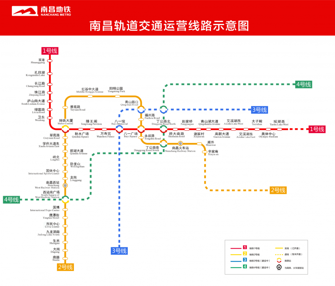 南昌地铁新线来了!事关你的出行