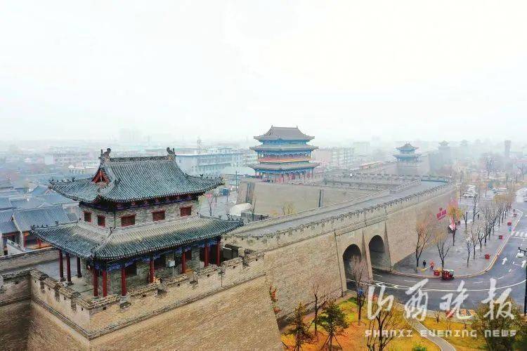 忻州古城城门楼.