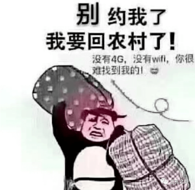 别约我了我要回农村了