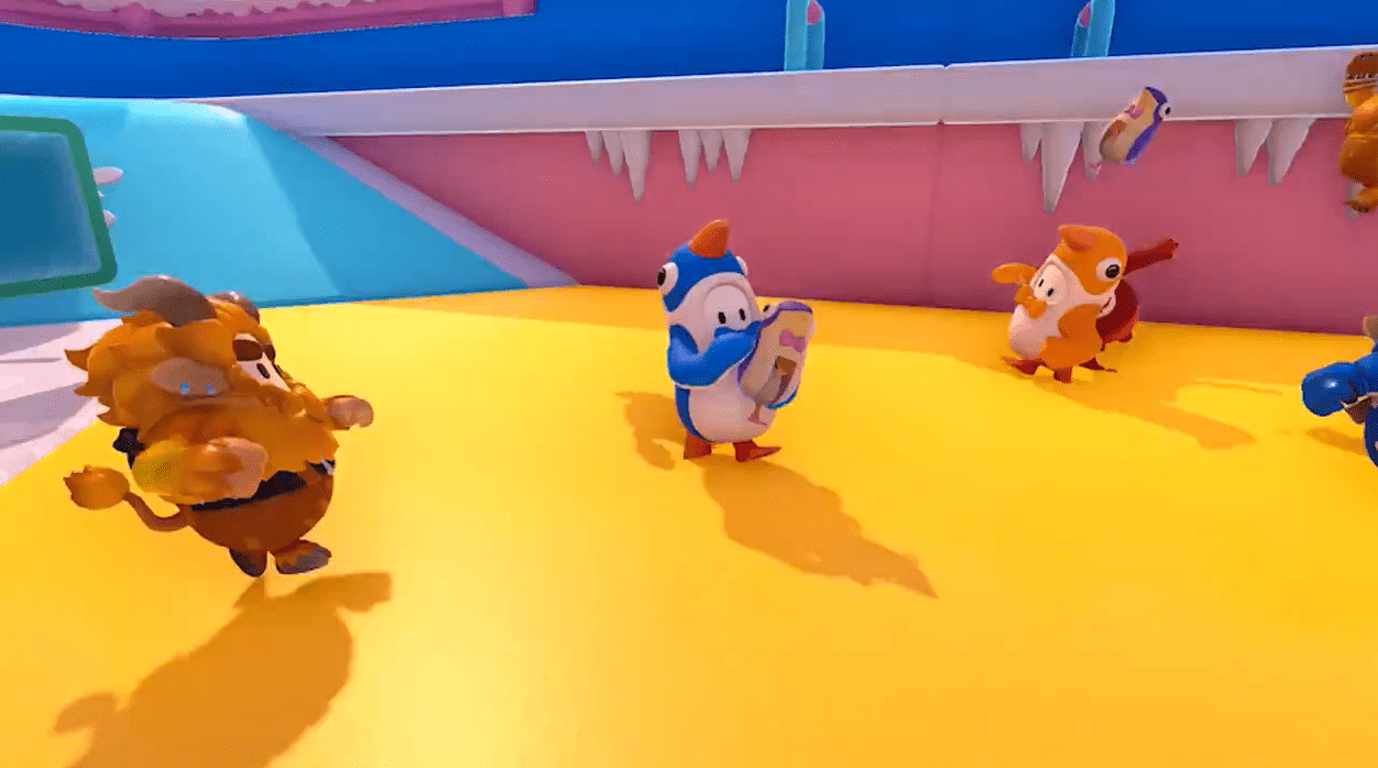 《糖豆人》第三赛季新关卡小企鹅争夺战