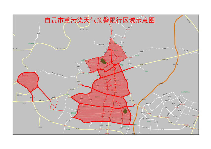 周一至周五7:00至20:00,在限行区域内,实行小型汽车尾号限行,采取单