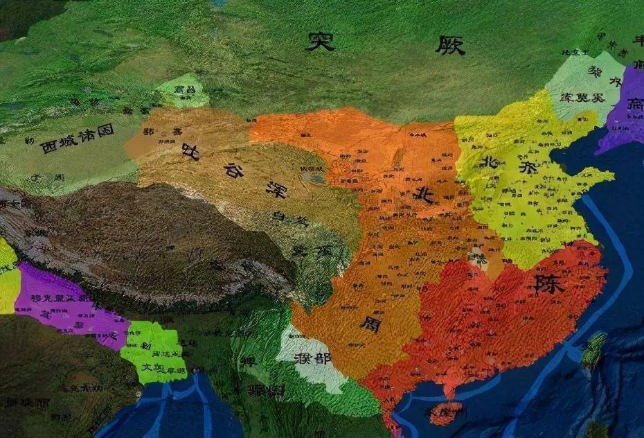 北周人口_北周北齐地图