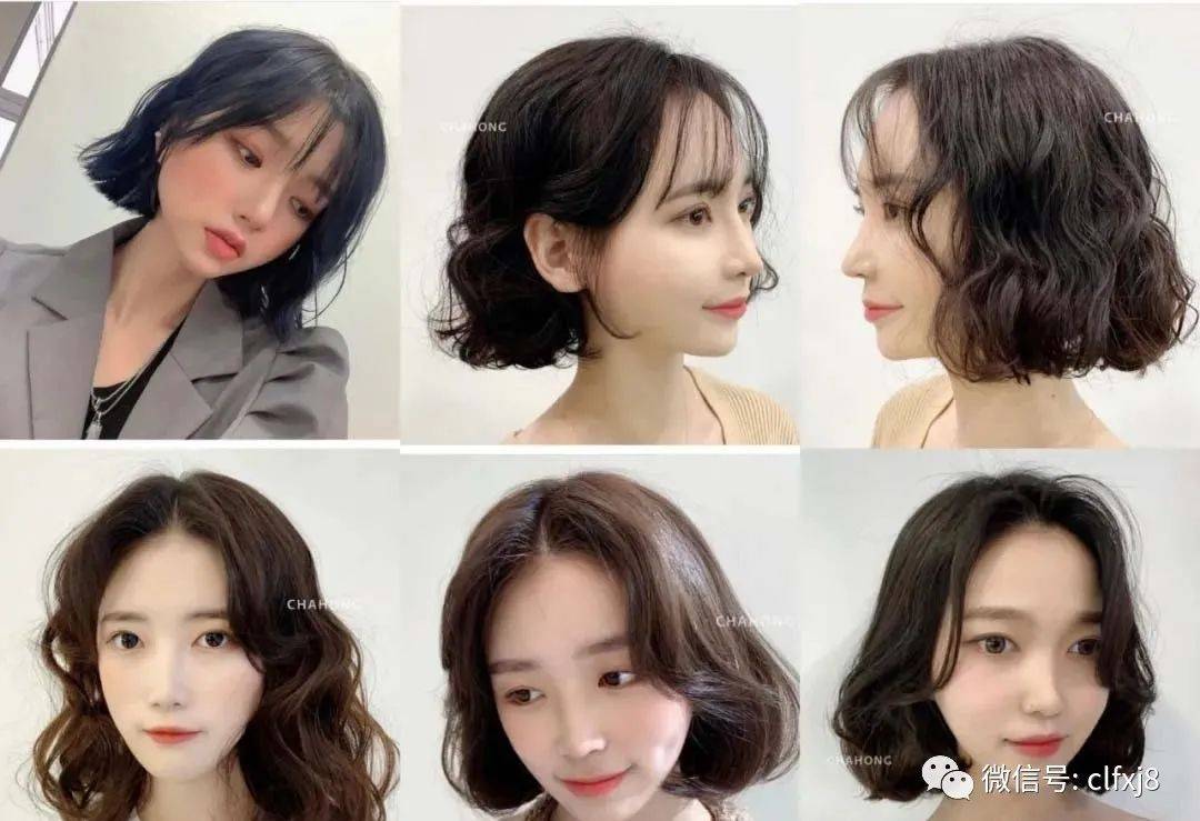 "短发烫"很好看,做个迷人的小混蛋(300款)_刘海