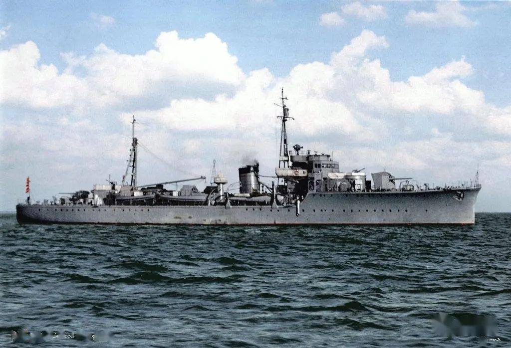 旧日本帝国海军后期染色照片