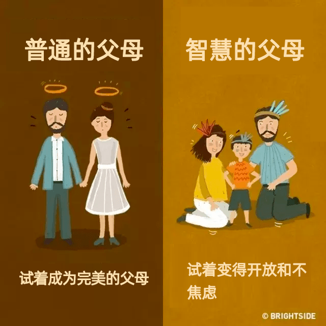 如果你不知道怎么教育孩子,请看看这8张漫画_父母