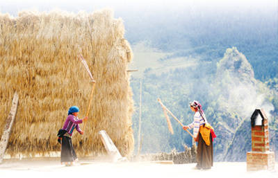 扎尕那村的农林牧循环复合系统（人民眼·农业文化遗产保护）
