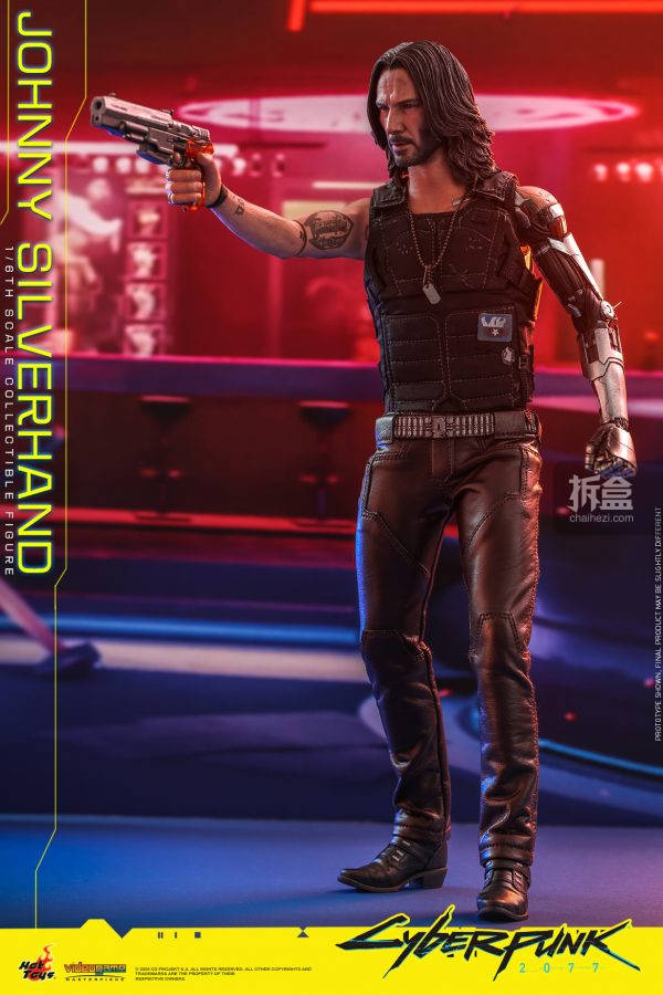 hot toys发布《赛博朋克2077》强尼银手1:6比例珍藏人偶