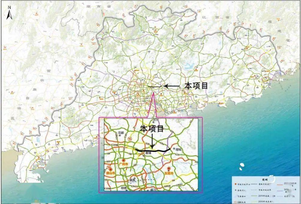 增天高速线位图