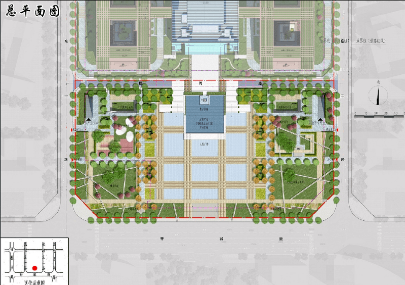 市民广场及地下停车场项目 建设单位:晋城市丹河新城建设投资集团有限