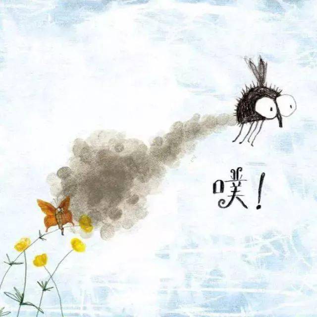幽默主题绘本放屁的苍蝇