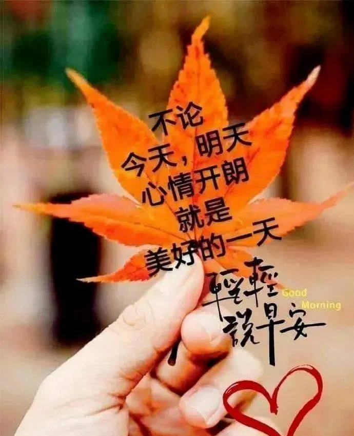 冬天问候大家早上好图片带字 早安祝福语精选