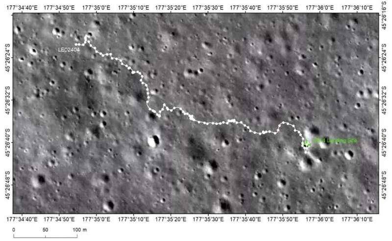 粒子|“玉兔二号”月球车行驶里程突破600米