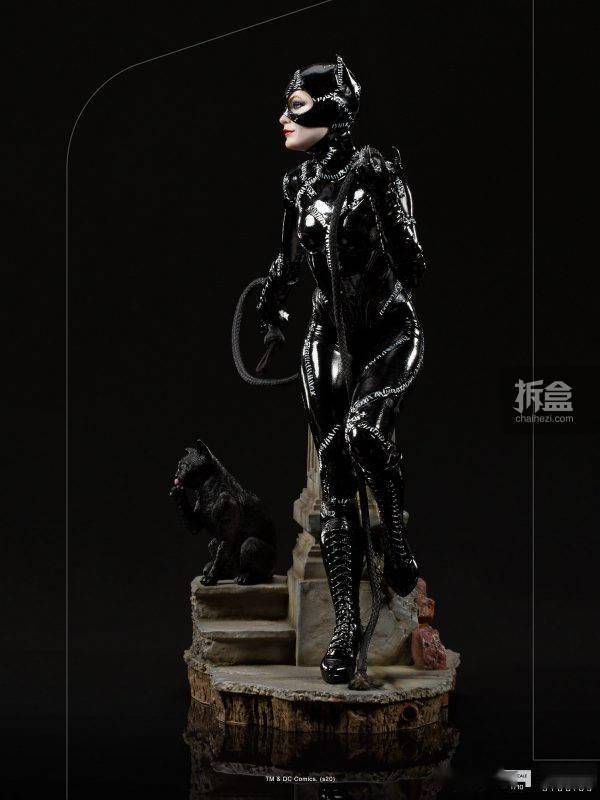 iron studios dc 1992电影蝙蝠侠归来 catwoman猫女 1/10雕像_产品