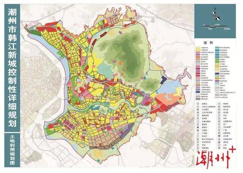 潮州市正式通过了《潮州市韩江新城产业与分区规划》评审,将原先韩江