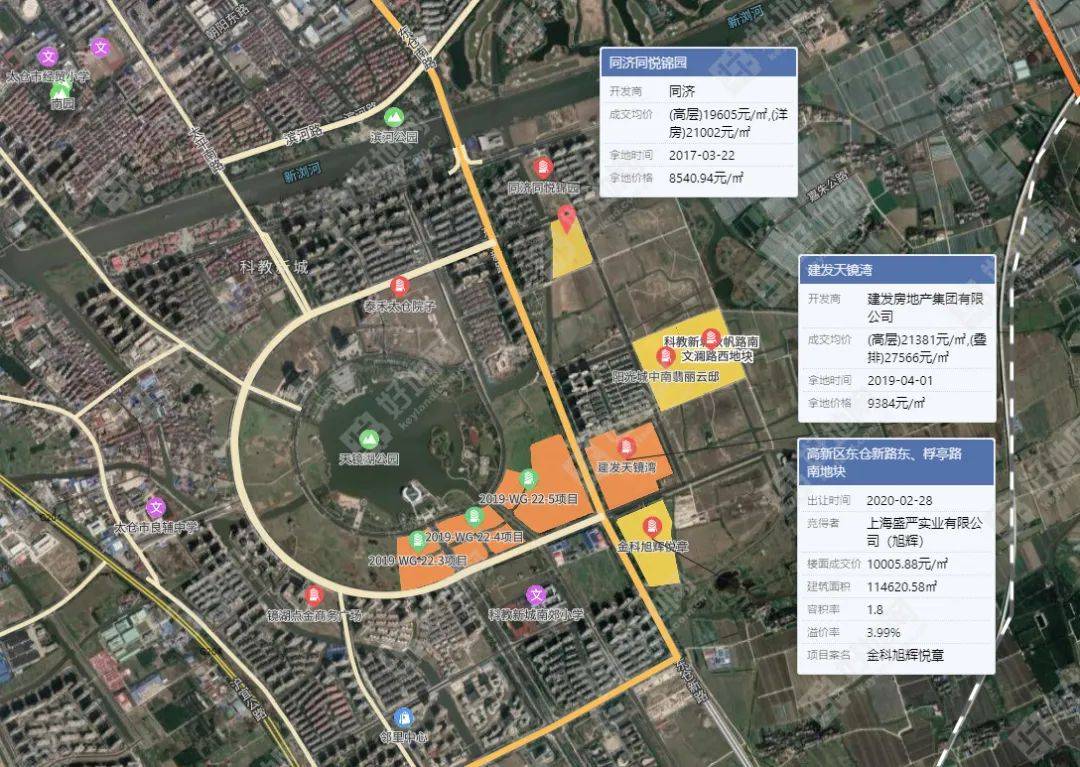 太仓土拍收官战打响!科教新城住宅地块经过100轮竞价
