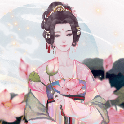 高清女生头像 手绘古风女头像