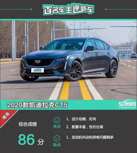 数百名车主评价新车:2020凯迪拉克CT5