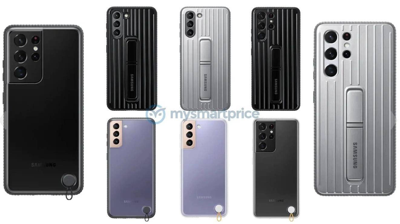 泄漏|三星Galaxy S21官方保护壳图曝光：多种颜色、材质
