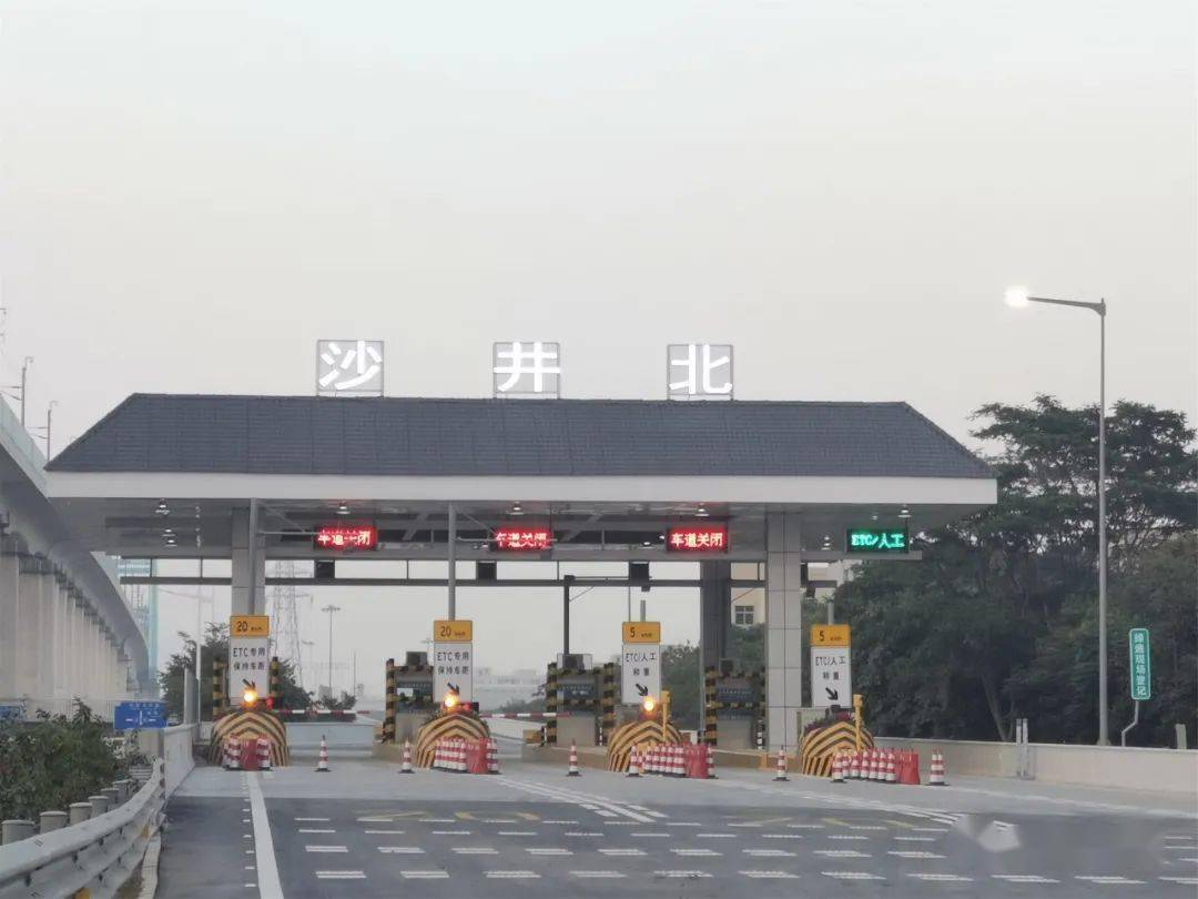 深圳外环高速今天正式通车!沙井北入口曝光!