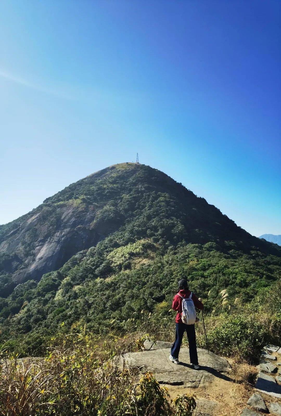 1日游梅沙尖深圳十峰健身登山打卡上360爱情天梯