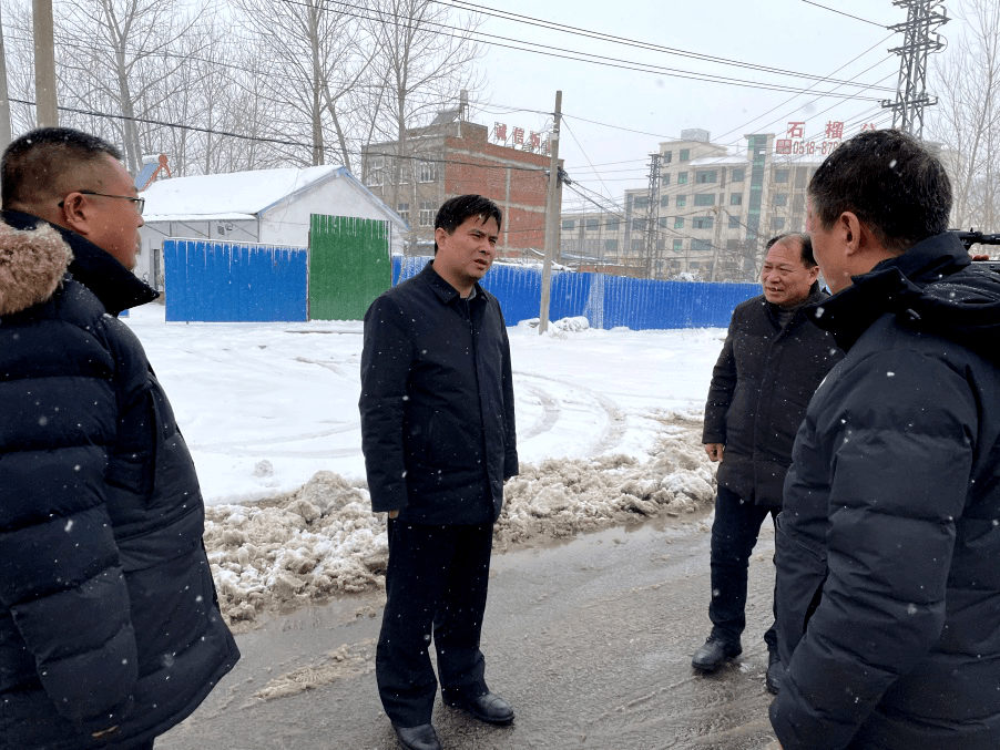 江苏省东海县2020县_东海县县长张其兵冒雪督查推进大气治理管控工作