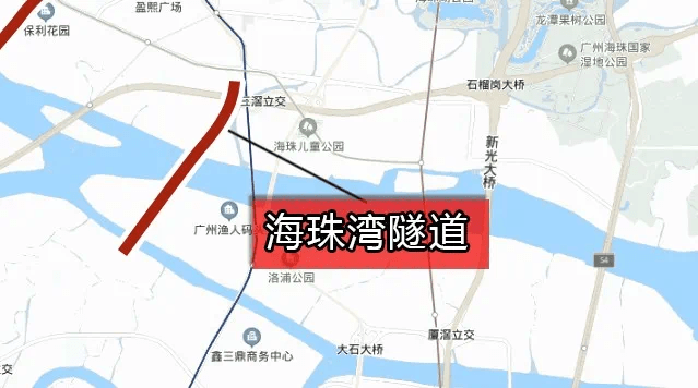 海珠湾隧道今日开工未来这些楼盘业主15分钟可达广州南站