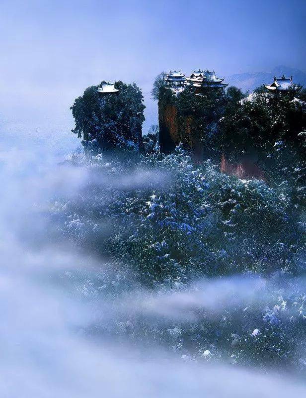 【转发】中国古建筑的冬季视觉盛宴_风景