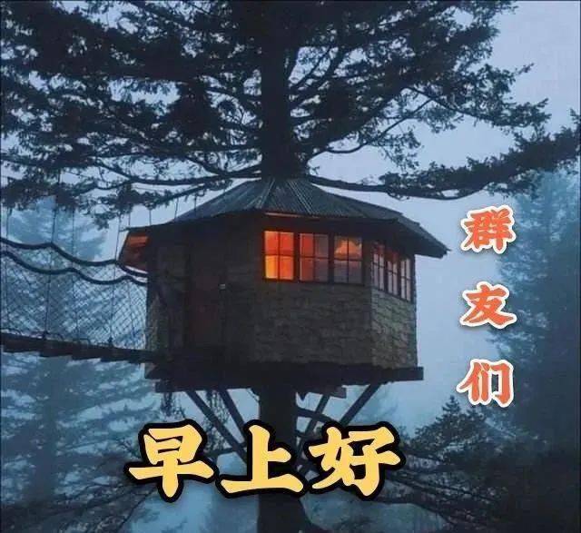 2021最美冬日风景早上好图片带祝福语 7张创意唯美的冬天早安问候祝福