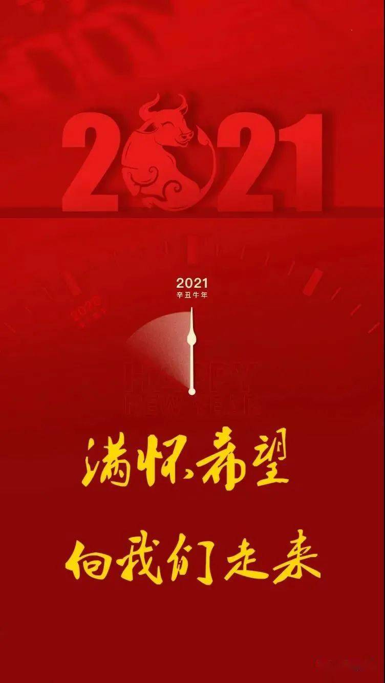 新年快乐丨再见2020你好2021