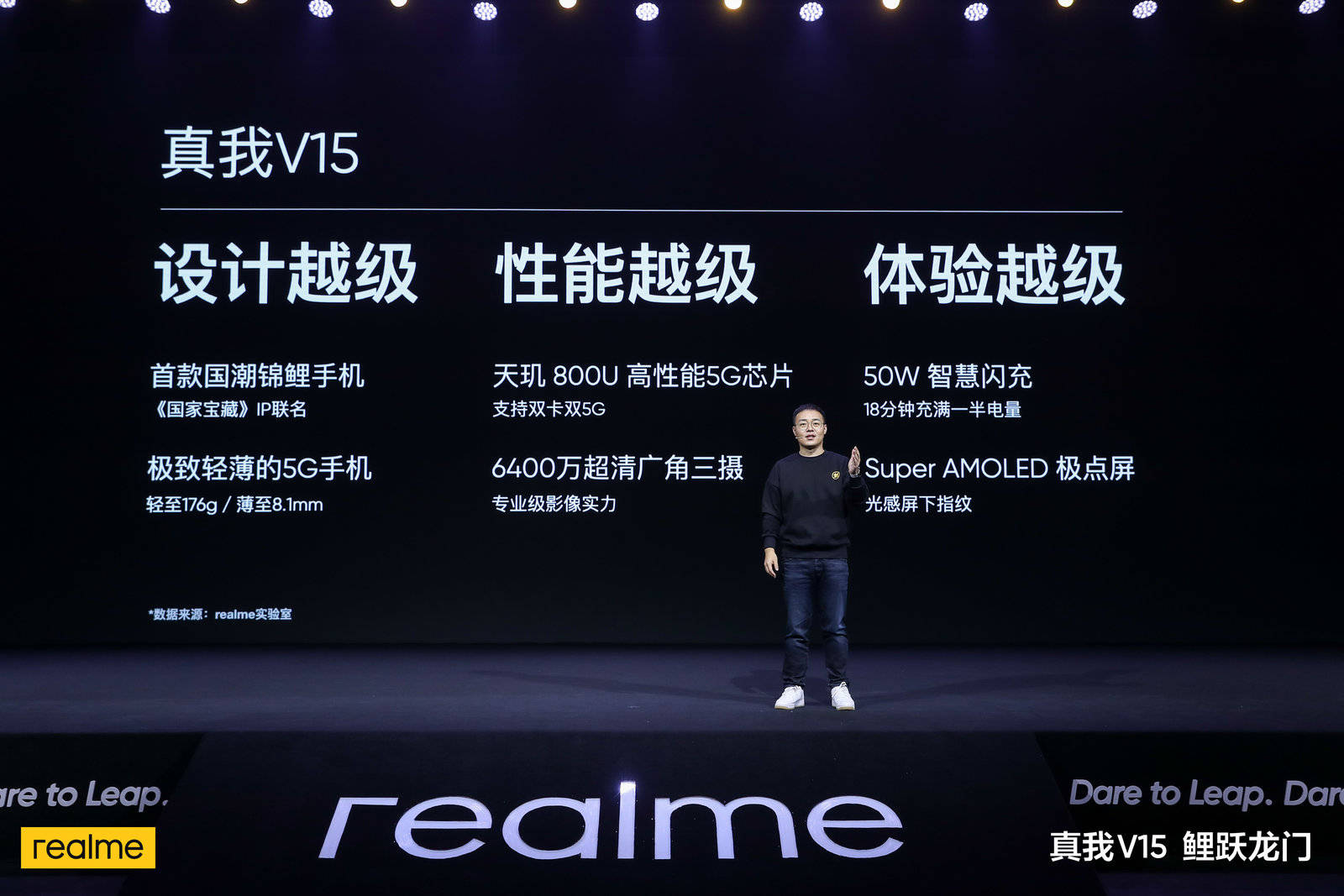 用户|realme发布真我V15国潮锦鲤手机：天玑800U+50W闪充加量不加价