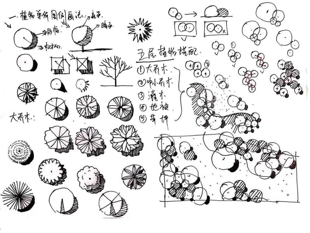 设计课程有兴趣可以点击蓝字了解:艺锋21天庭院 花园方案设计手绘课