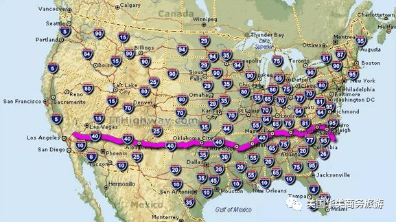 美国州际公路的数字你了解吗 高速公路