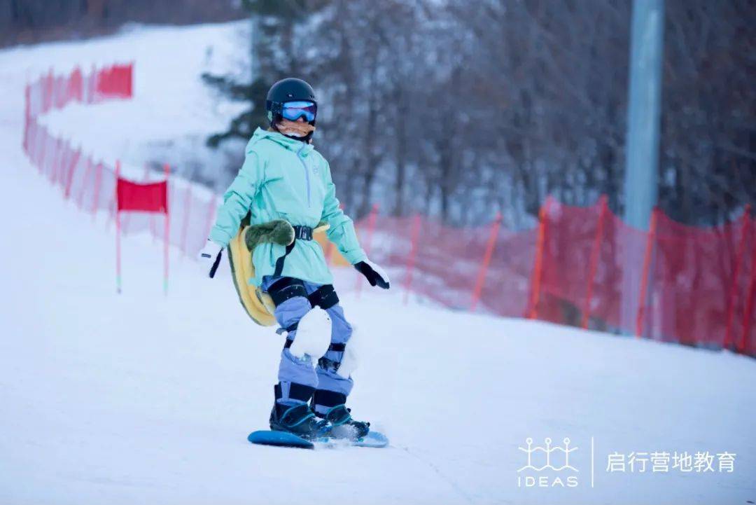 滑雪运动,释放孩子好动天性