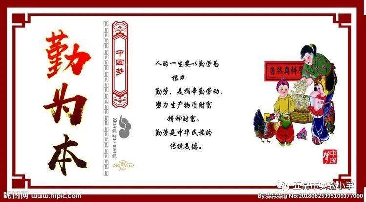 家校课程一年三班勤为本孝当先寒假劳动实践活动