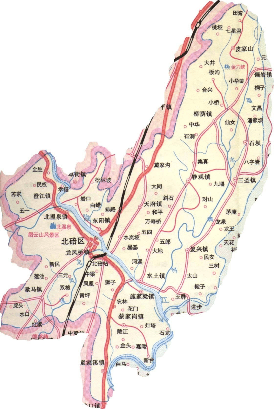 北碚区人口_从今天起,请羡慕北碚人