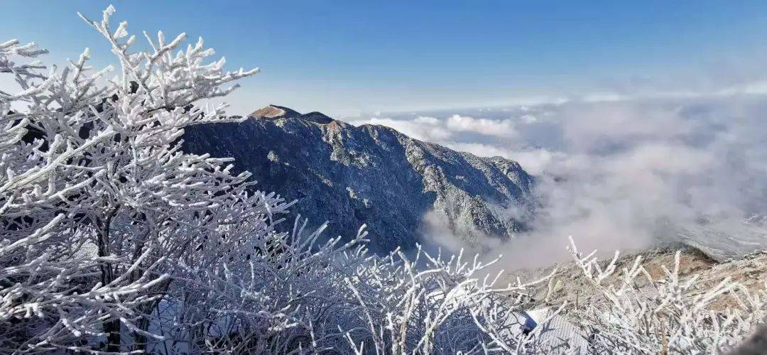 武功山总有一场雪为你而来这个周末玩雪去