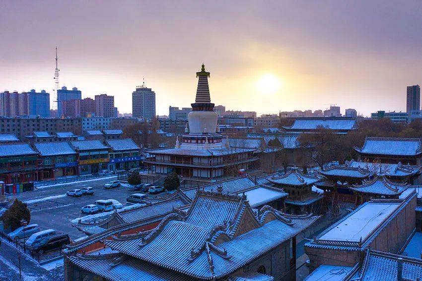 【图集】降温再现雪景!来张掖邂逅现实版"冰雪奇缘"!