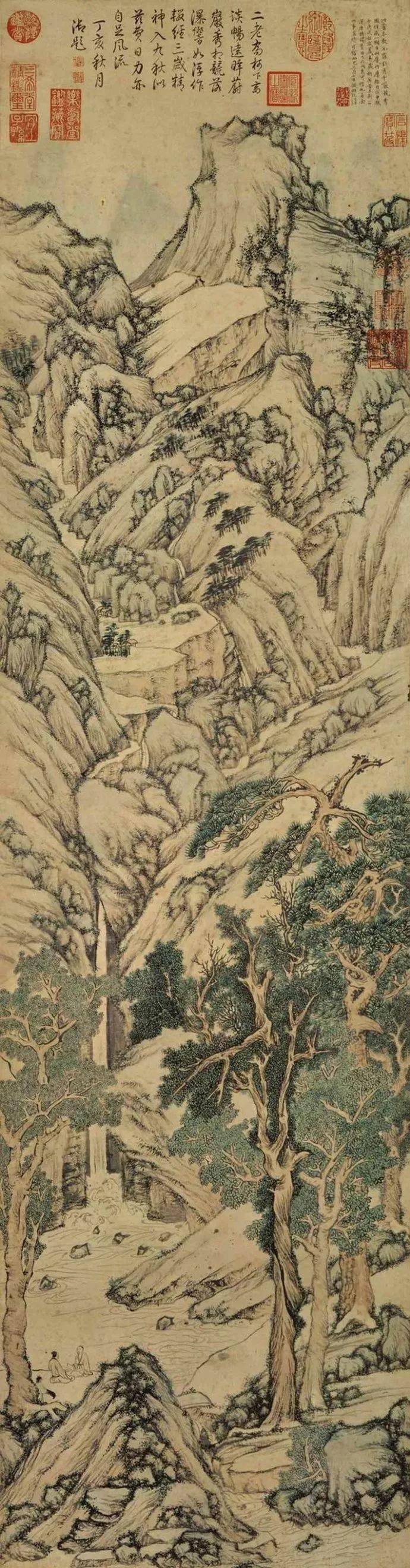 速览中国山水画史_荆浩