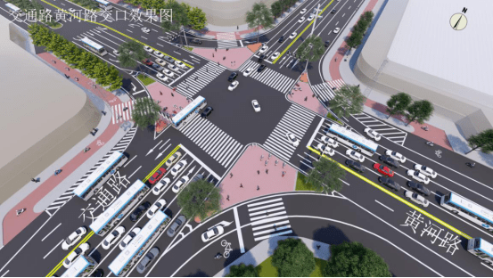漯河实施城市道路交口渠化改造工程打通城市路网微循环
