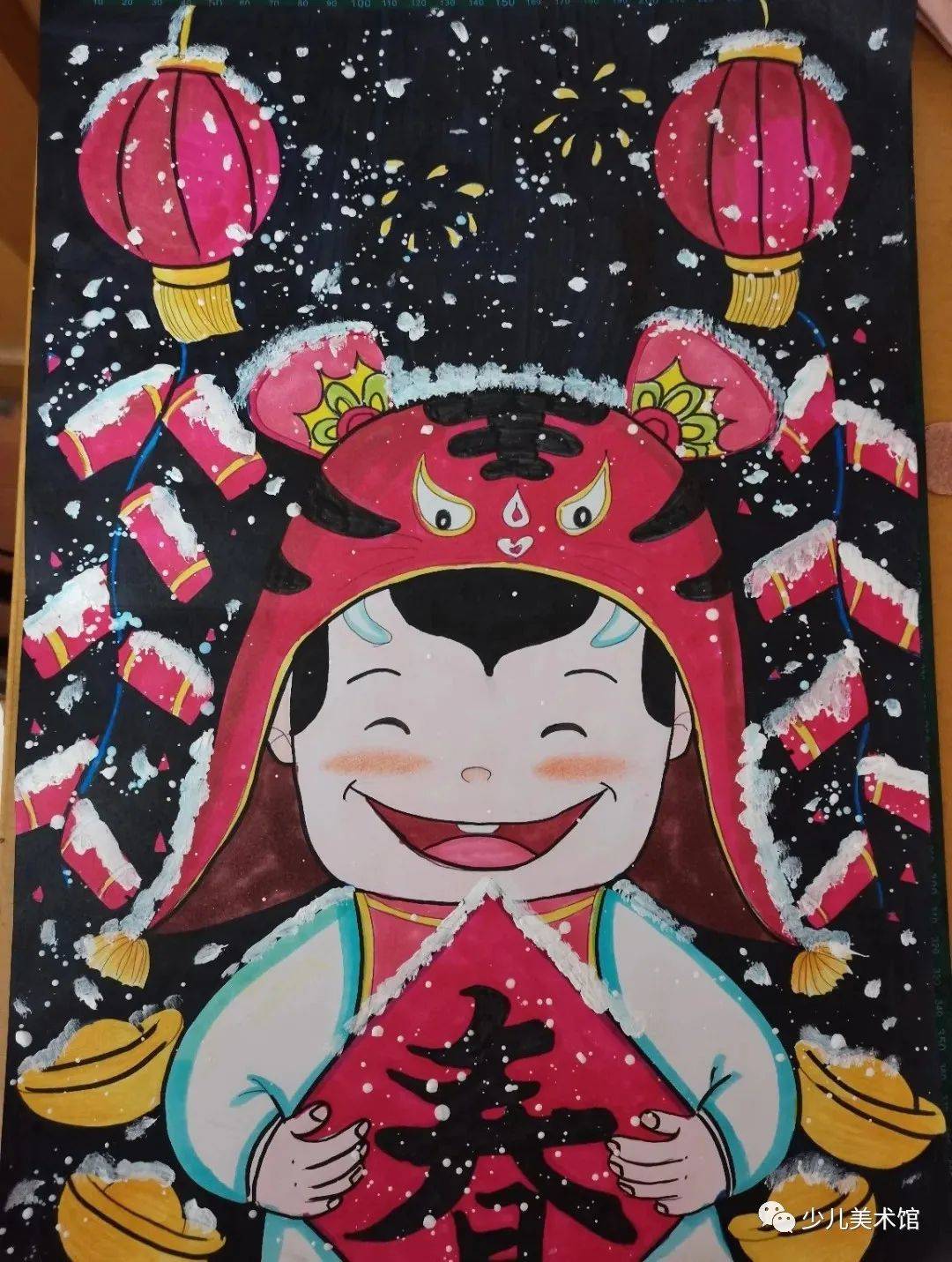 2021牛年儿童画!牛年"画"牛!牛气冲天