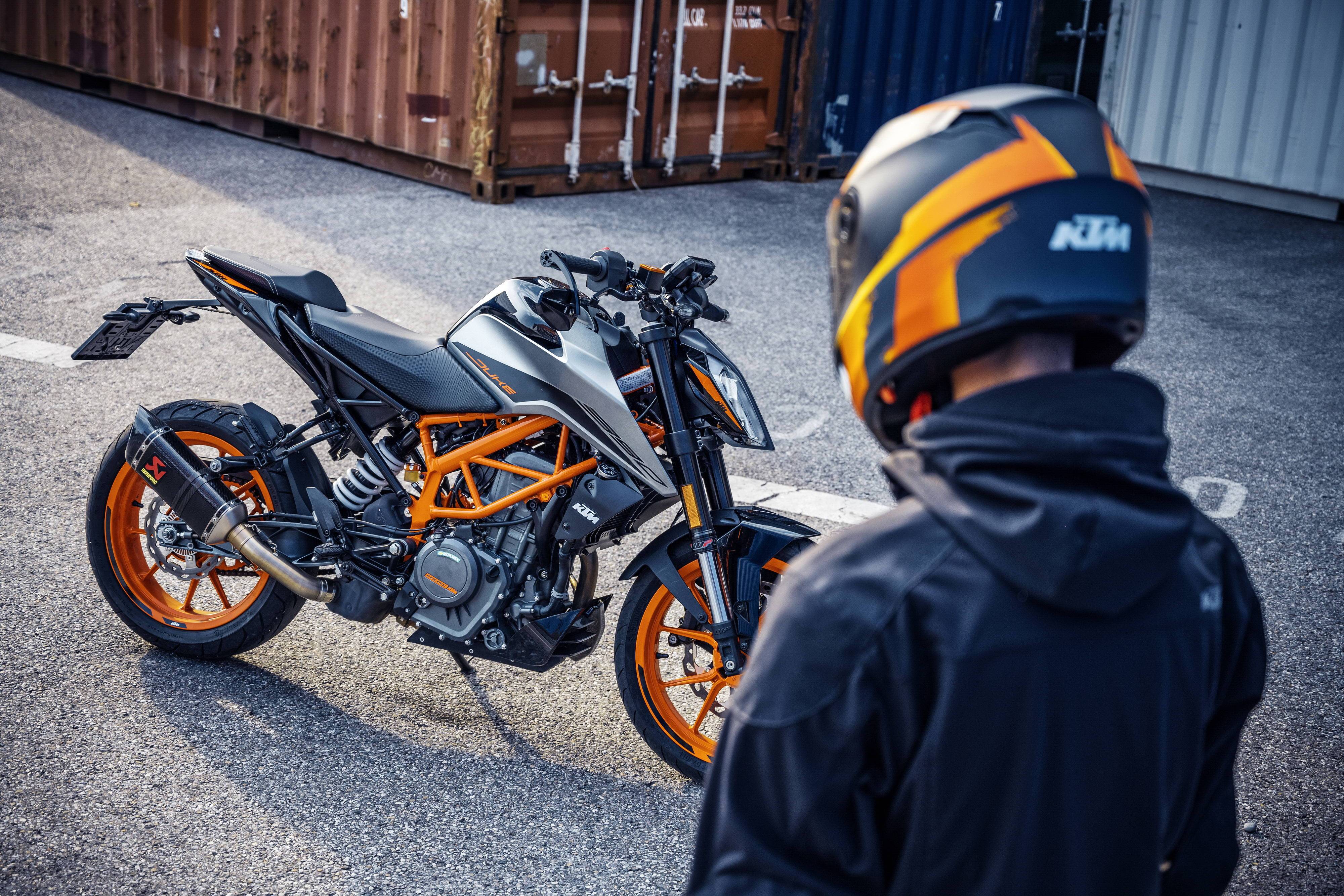 ktm 2021 duke 125 - 390:动态图集