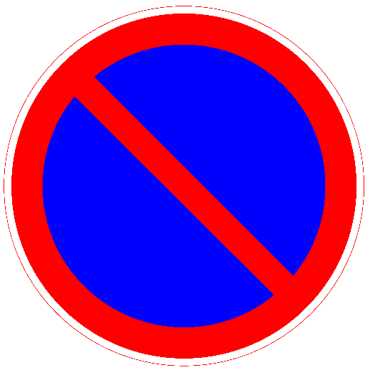停车标志表示, 在限定的范围内,禁止一切车辆长时间停放,其中临时停车