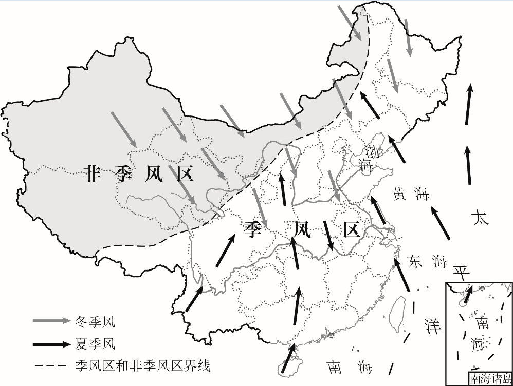 中国地理分界线归纳及高清地图!_降水量