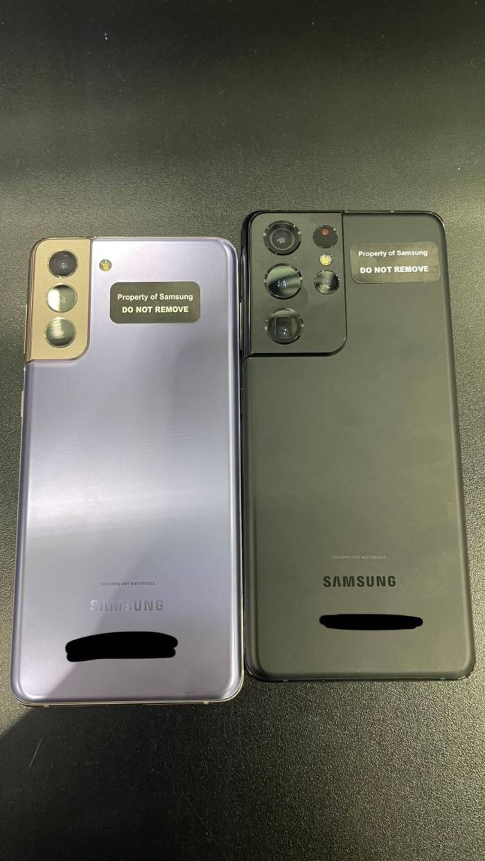 @Evleaks|三星Galaxy S21/S21 Ultra真机谍照曝光