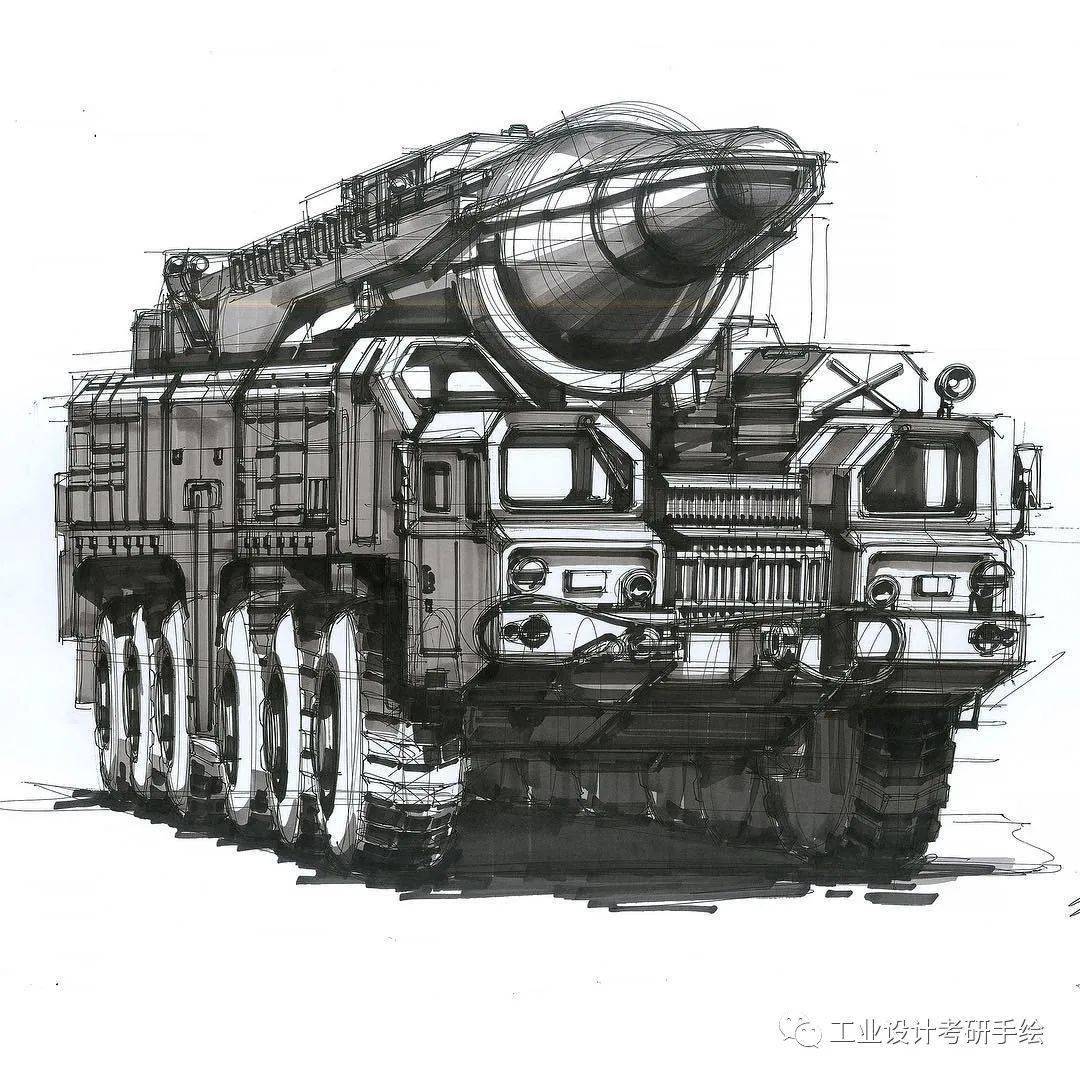 军事迷福音!你想看的坦克装甲车都在这儿了「手绘634day」