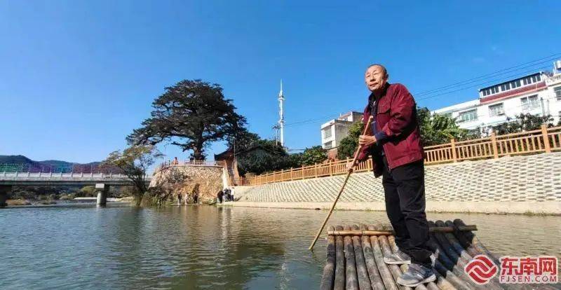 图赏莆田涵江萍湖村荡舟赏黄叶入眼皆风景