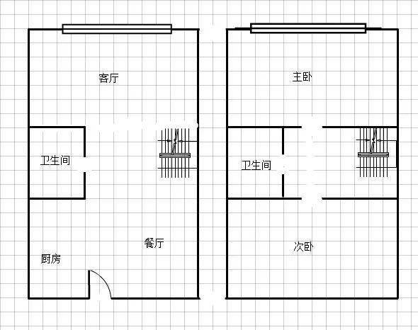 朝向:西南 总价:105万/套 客厅 内部环境:小区多以小户型平层和复式为