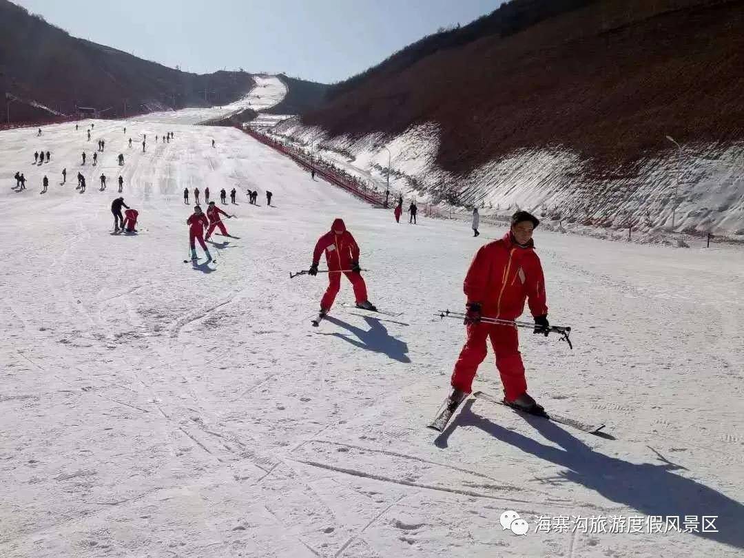 海寨沟滑雪场滑雪冬天的正确打开方式