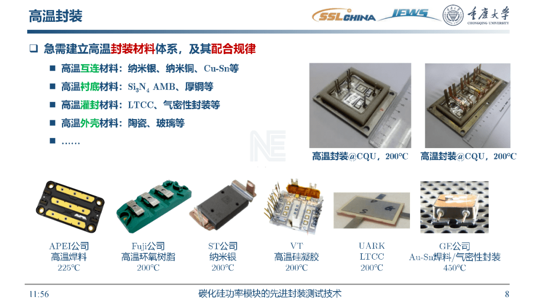 碳化硅功率模块的先进封装测试技术