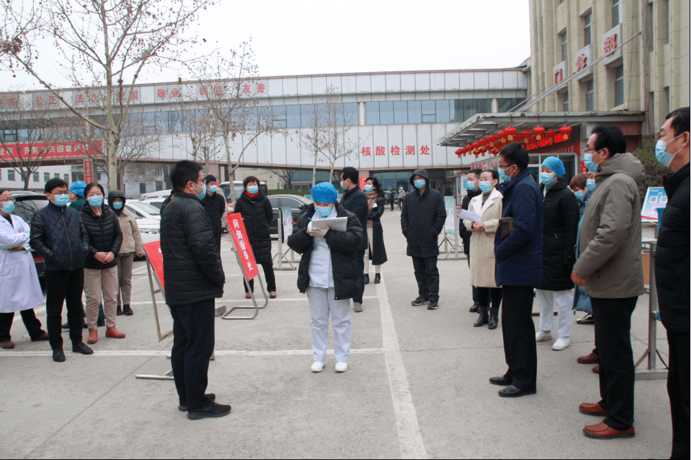 实战练兵筑牢疫情防控线聊城市二院开展疫情防控应急演练